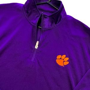 Clemson Quarter Zip - Large